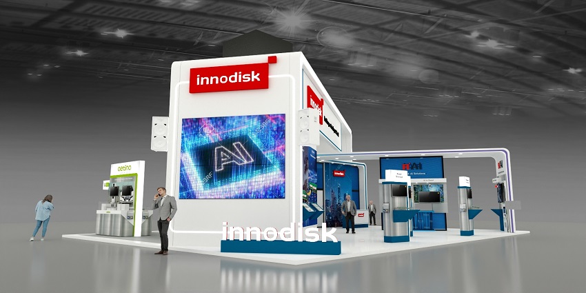 Innodisk booth